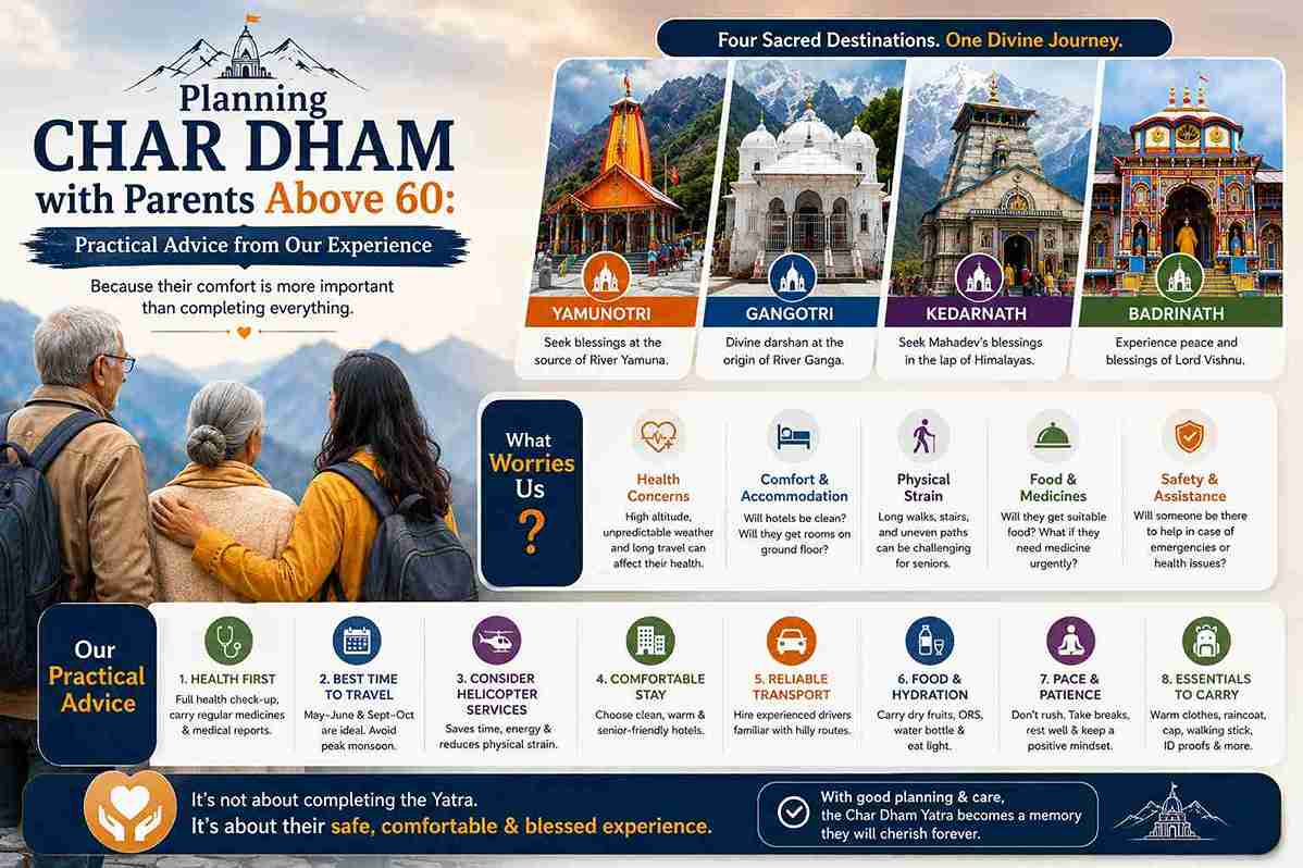 Planning Char Dham with Parents Above 60 Practical Advice from Our Experience